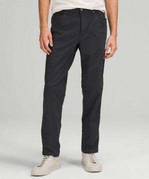 Pantalon Lululemon ABC Relaxed-Fit 34" Warpstreme Hombre Obsidian | 85164-YLUP