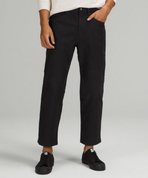 Pantalon Lululemon ABC Relaxed-Fit Crop Utilitech Hombre Negros | 28019-VTCO