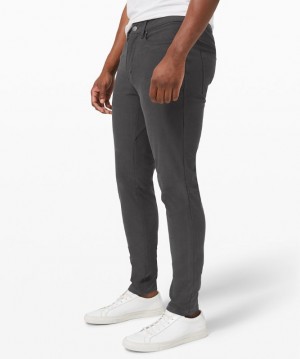 Pantalon Lululemon ABC Skinny-Fit 32" Utilitech Hombre Grises Oscuro | 61820-KYHE