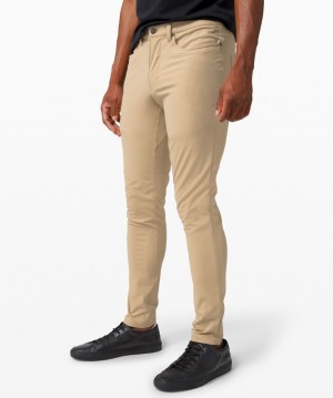 Pantalon Lululemon ABC Skinny-Fit 32" Warpstreme Online Only Hombre Trench | 07984-RIXL