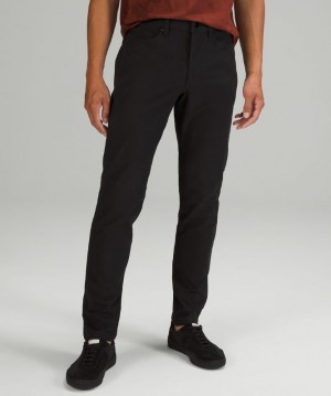 Pantalon Lululemon ABC Slim-Fit 34" Utilitech Hombre Negros | 62780-PIUT