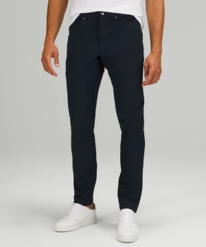 Pantalon Lululemon ABC Slim-Fit 34" Utilitech Hombre Azul Marino | 84905-VMSZ