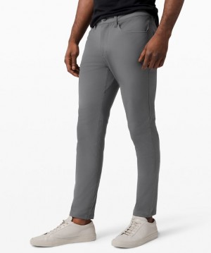 Pantalon Lululemon ABC Slim-Fit 37" Warpstreme Online Only Hombre Grises | 50239-MZOJ