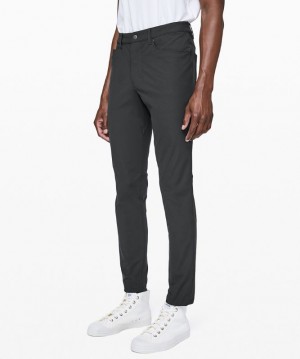 Pantalon Lululemon ABC Slim 28" Warpstreme Hombre Obsidian | 61432-YQKV