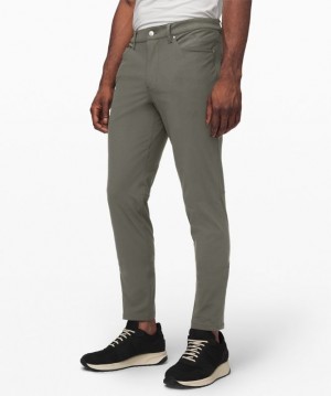 Pantalon Lululemon ABC Slim 34"L Hombre Grises Verde Oliva | 61487-TUQG