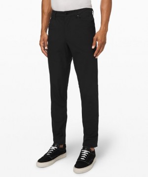 Pantalon Lululemon ABC Slim 34"L Hombre Negros | 20185-TLJU