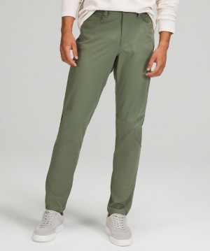 Pantalon Lululemon ABC Slim 34"L Hombre Verdes | 36549-OEBU