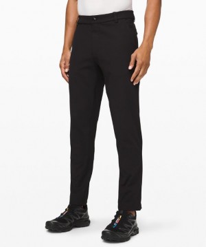 Pantalon Lululemon Commission Classic-Fit 28" Warpstreme Hombre Negros | 08723-JQIN