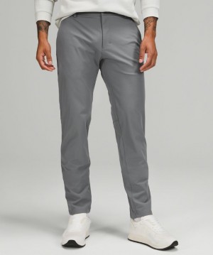 Pantalon Lululemon Commission Classic-Fit 28" Warpstreme Hombre Grises | 93051-TNSR