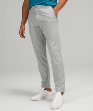 Pantalon Lululemon Commission Classic-Fit 28" Warpstreme Hombre Plateados | 28394-RYLX