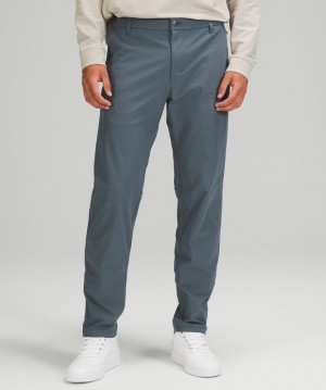 Pantalon Lululemon Commission Classic-Fit 30" Warpstreme Online Only Hombre Azules | 70416-IWOQ