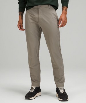 Pantalon Lululemon Commission Classic-Fit 30" Warpstreme Online Only Hombre Grises Oscuro | 23094-WFZC