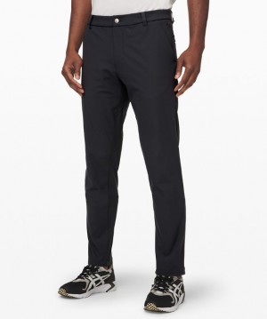 Pantalon Lululemon Commission Classic-Fit 37" Warpstreme Online Only Hombre Obsidian | 81065-CYQW