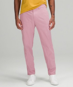 Pantalon Lululemon Commission Slim-Fit 34" Ventlight Hombre Rosas Grises Marrom | 87421-XKAR