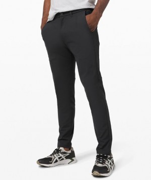 Pantalon Lululemon Commission Slim-Fit 34" Warpstreme Hombre Obsidian | 28697-SOEY