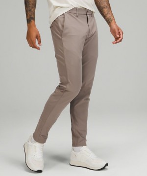 Pantalon Lululemon Commission Slim-Fit 37" Warpstreme Online Only Hombre Grises Oscuro | 31789-IUVO