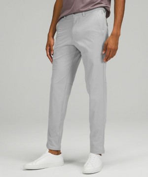 Pantalon Lululemon Commission Slim 28"L Hombre Plateados | 62547-BLTY