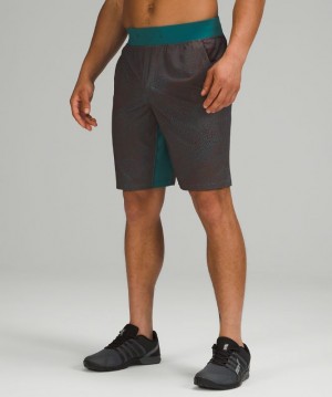 Ropa de Baño Lululemon T.H.E. Short 9" Linerless Hombre Marrom Oscuro | 71623-FYAX