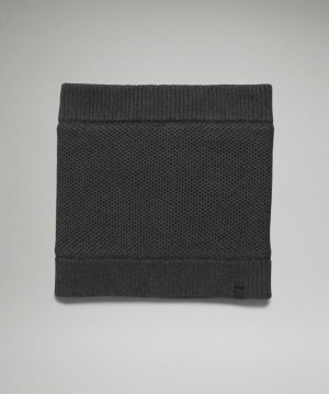 Scarves & Gloves Lululemon Fleece-Lined Knit Neck Warmer Accessories Negros | 23479-OTQK