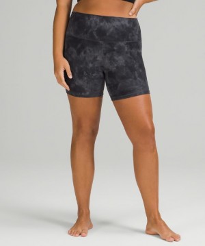 Short Lululemon Align HR Short 6" Mujer Grises Grises Oscuro | 91742-FICD