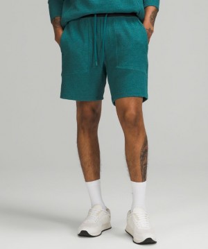 Short Lululemon At Ease Short 7" Hombre Negros | 40312-NDMH