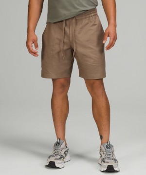 Short Lululemon Bowline Short 8" Earth Dye Hombre Earth Color Oak | 30918-YURH