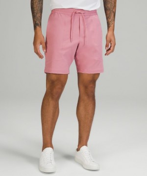 Short Lululemon Bowline Short 8" Hombre Rosas Grises Marrom | 60389-VMXN