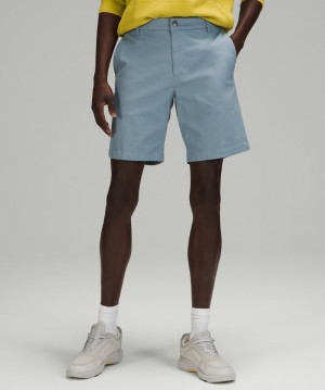 Short Lululemon Commission Classic-Fit Short 9" Oxford Hombre Blancos | 17503-BKJR