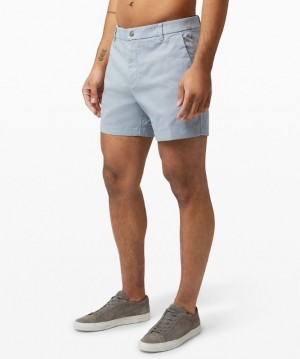 Short Lululemon Commission Classic Fit Short 5" Oxford Online Only Hombre Blancos | 02146-OSBT