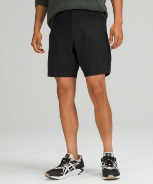 Short Lululemon Commission Short Classic 7" Hombre Negros | 95036-REIP