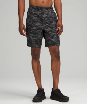 Short Lululemon Pace Breaker Linerless Short 9" Hombre Camuflados Negros | 10268-MEDA