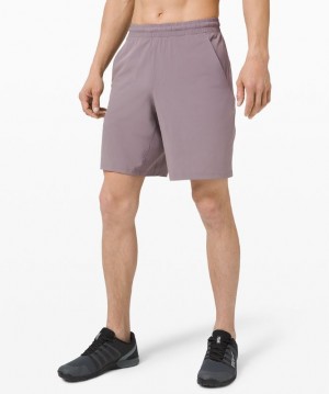 Short Lululemon Pace Breaker Linerless Short 9" Hombre Lunar Rock | 65270-BQFC