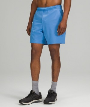 Short Lululemon Pace Breaker Short 7" LL Hombre Azules | 53176-GYNU