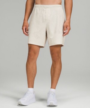 Short Lululemon Pace Breaker Short 7" Lined Hombre Blancos | 87342-SKTW