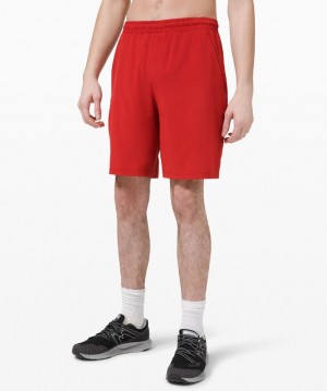 Short Lululemon Pace Breaker Short 9" Lined Hombre Rojos | 59217-CGHW