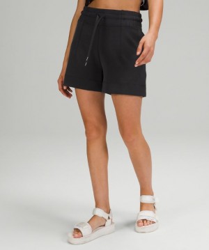 Short Lululemon Soft Ambitions HR Short 4" Mujer Negros | 82769-RULH