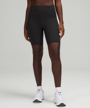 Short Lululemon Swift Speed High-Rise Short 8" Mujer Negros | 17986-LPTR