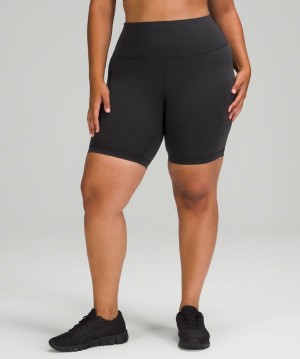 Short Lululemon Wunder Train High-Rise Short 8" Mujer Negros | 53479-MXTG