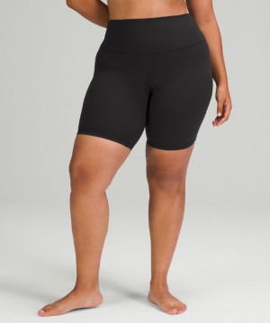 Short Lululemon lululemon Align™ High-Rise Short 8" Mujer Negros | 28451-RVGP