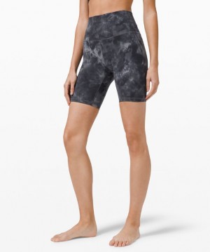 Short Lululemon lululemon Align™ High-Rise Short 8" Mujer Grises Grises Oscuro | 14578-FLGV