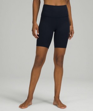 Short Lululemon lululemon Align™ High-Rise Short 8" Mujer Azul Marino | 62834-LXFU