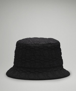 Sombreros Lululemon Reversible Quilted Bucket Accessories Negros | 07953-RXNE