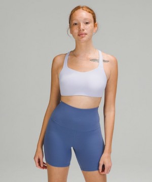 Sports Bras Lululemon Adapt and Align Bra Light Support, C–E Cups Mujer Azules | 73280-IOEM