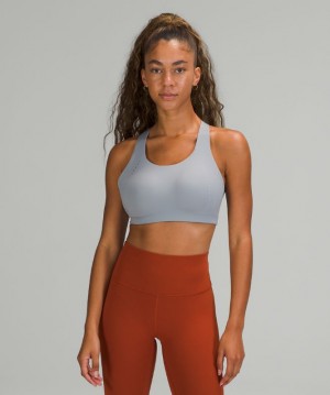 Sports Bras Lululemon AirSupport Bra High Support, C–DDD Cups Mujer Grises | 97048-ILAT