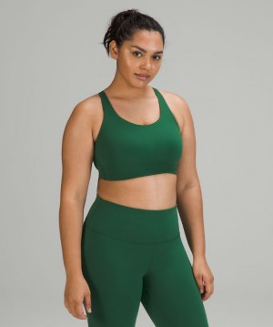 Sports Bras Lululemon Energy Bra High Support Mujer Verdes | 65830-HWND