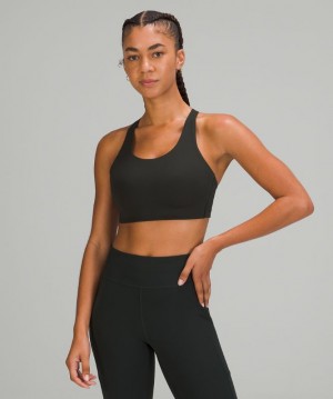 Sports Bras Lululemon Energy Bra High Support, B–DDD Cups Mujer Verdes | 02653-MSWN