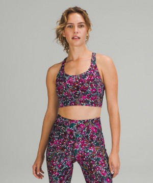 Sports Bras Lululemon Energy Bra Long Line Mujer Multicolor | 72856-ZKPD