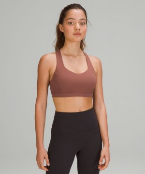 Sports Bras Lululemon Free to Be Serene Bra Mujer Smoky Topaz | 46179-PRZJ