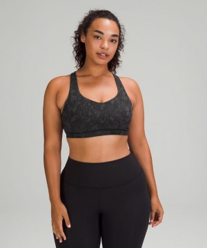 Sports Bras Lululemon Free to Be Serene Bra Light Support, C/D Cup Mujer Camuflados Negros Multicolor | 50849-VLDA