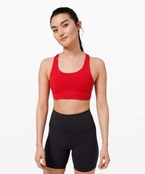 Sports Bras Lululemon Invigorate Bra Medium Support, B/C Cup Mujer Rojos Oscuro | 12058-CAKD